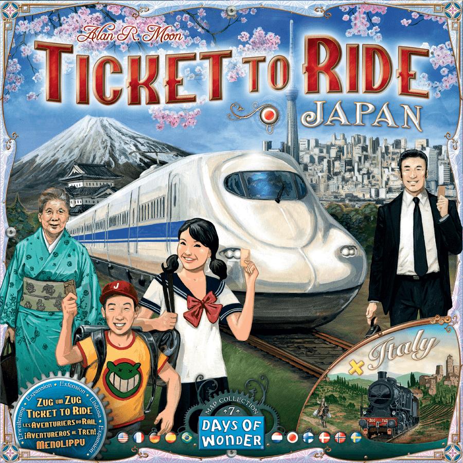 Ticket to Ride Map #7 Japan/Italy