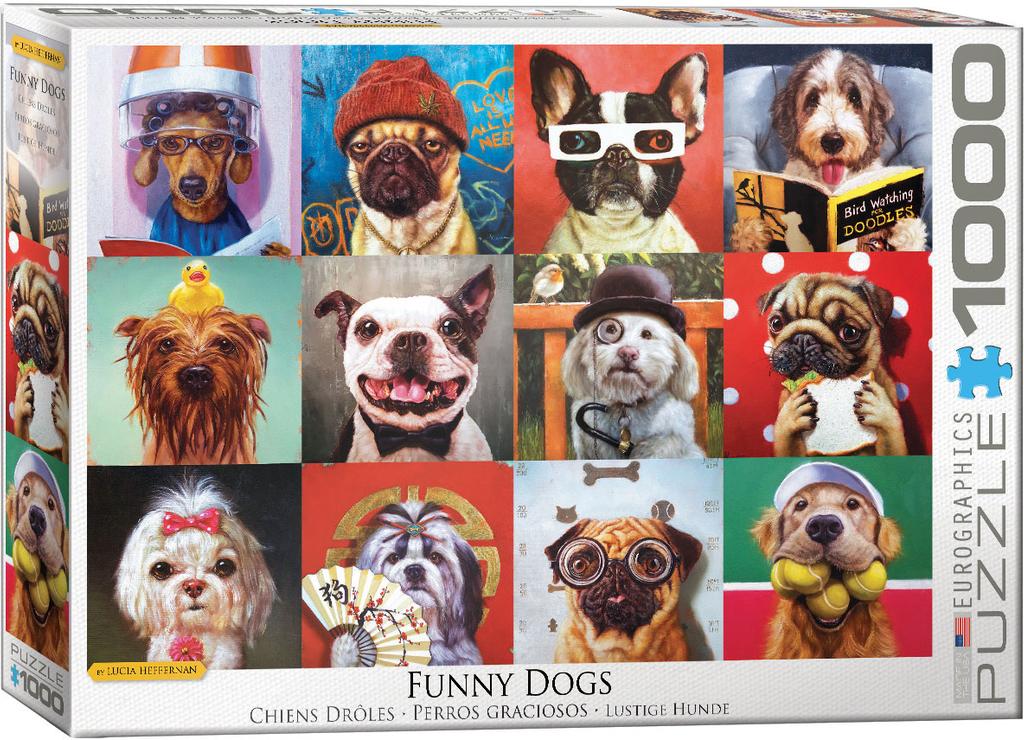 Eurographics Funny Dogs 1000pc