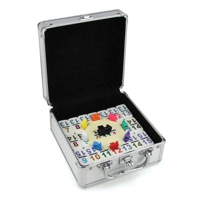 Mexican Train Double 15 Aluminum Case