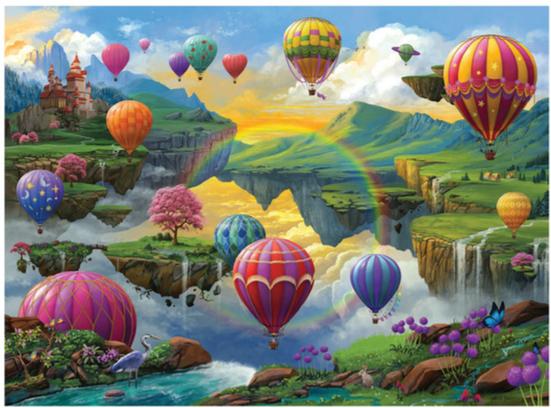 12001190 Air Balloon Valley 500pc