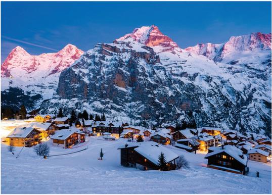 12000254 Bernese Oberlund Murren 1000pc