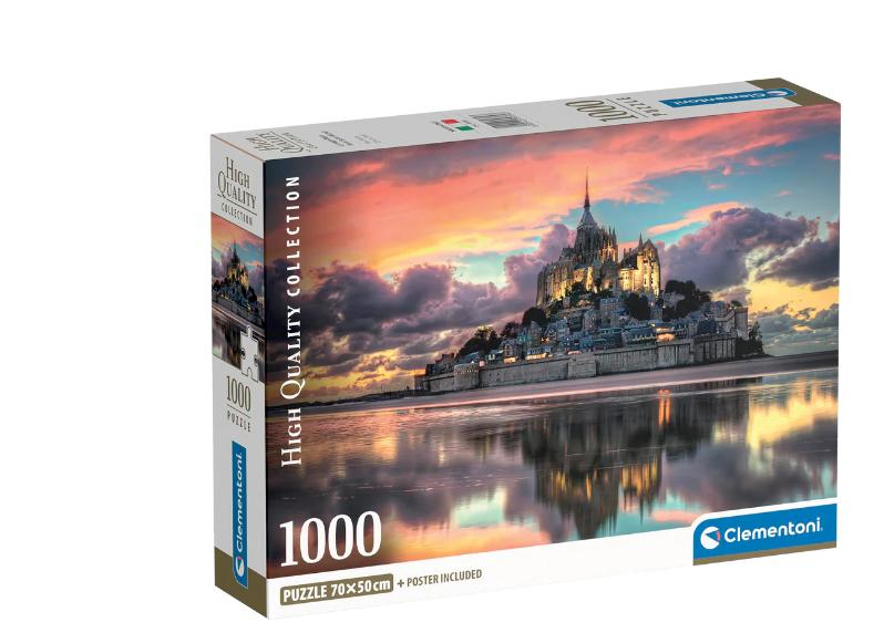 Clem mont Saint Michel 1000pc