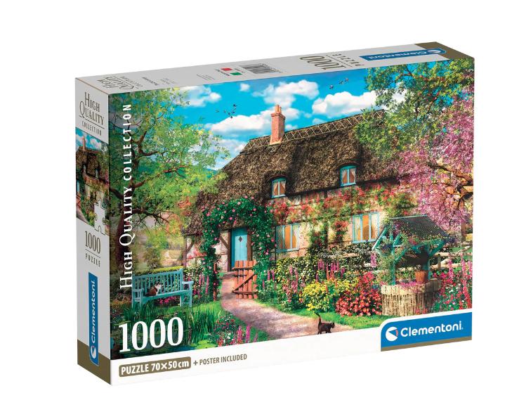 Clem THE OLD COTTAGE 1000pc