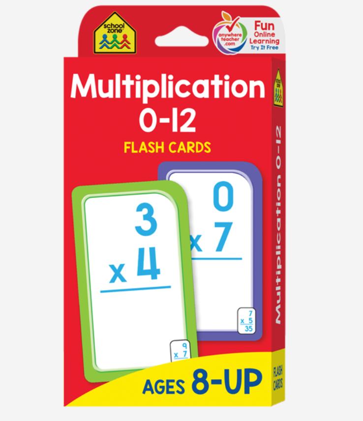 MULTIPLICATION FLASHCARDS