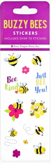 Sticker Sheets Buzzy Bees